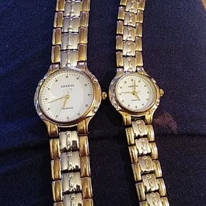 Geneva his and hers watch set